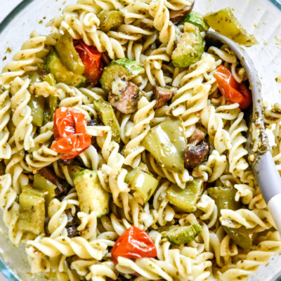 Incredibly Easy Pesto Pasta Salad Project Meal Plan