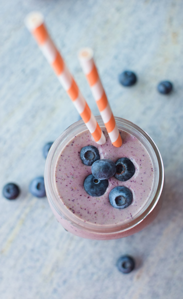 Berry Protein Smoothies Two Ways Recipe from Project Meal Plan