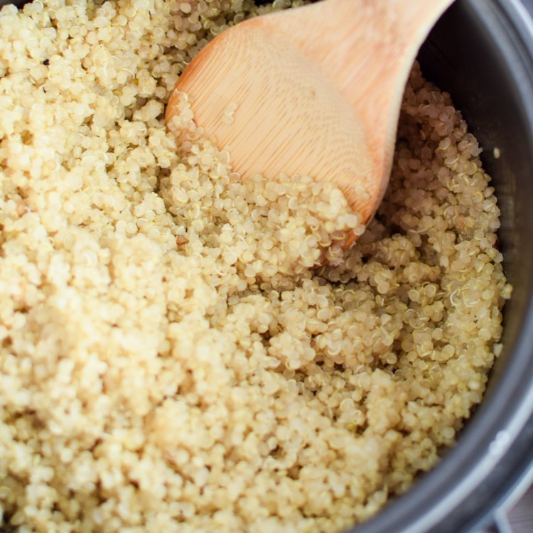 How to Make Quinoa in the Rice Cooker - A simple explanation of how to make the EASIEST quinoa ever, in your rice cooker! - ProjectMealPlan.com