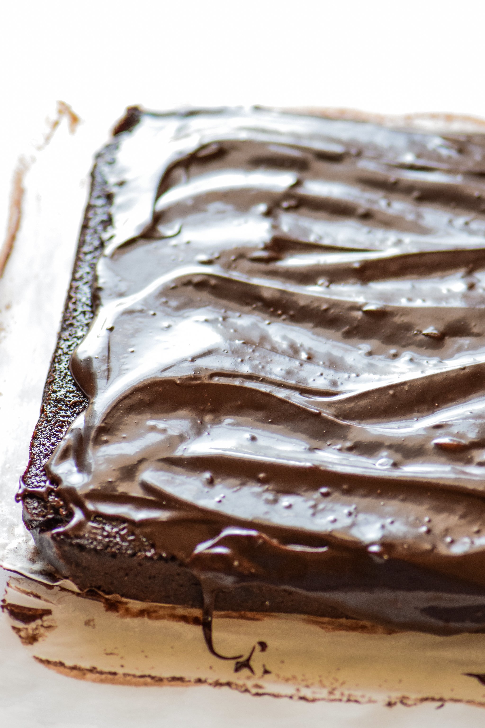 Chocolate Espresso Zucchini Brownies recipe - Gooey chocolate mocha goodness, with fresh zucchini blended right in! - ProjectMealPlan.com