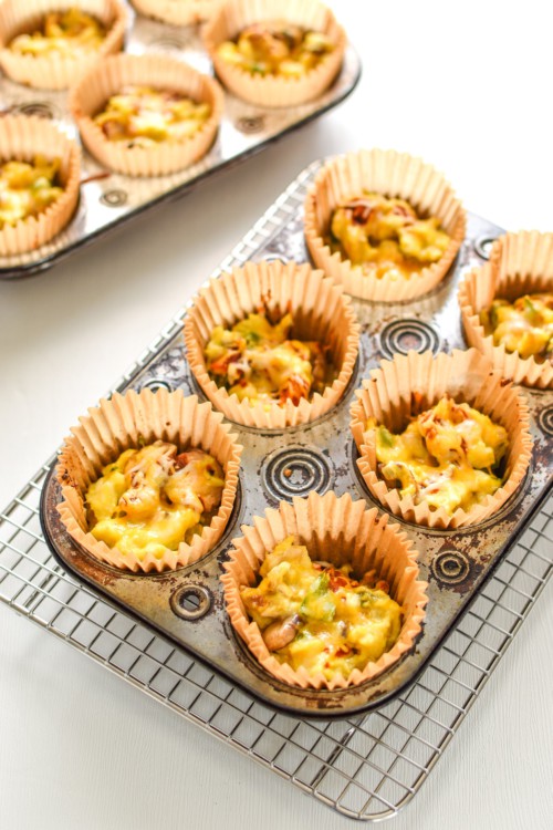 Southwest Muffin Tin Hash Brown Egg Cups - Project Meal Plan