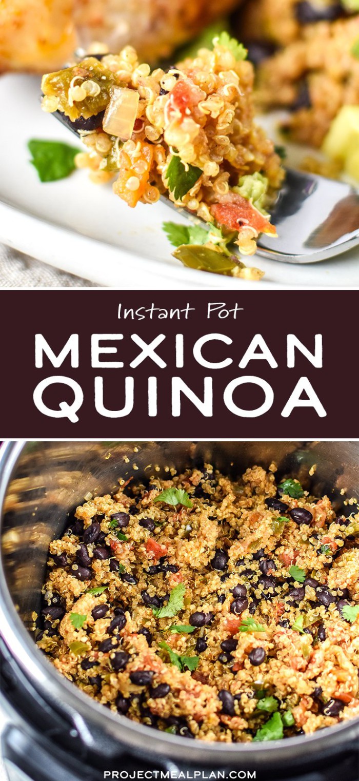 Instant Pot Mexican Quinoa Project Meal Plan