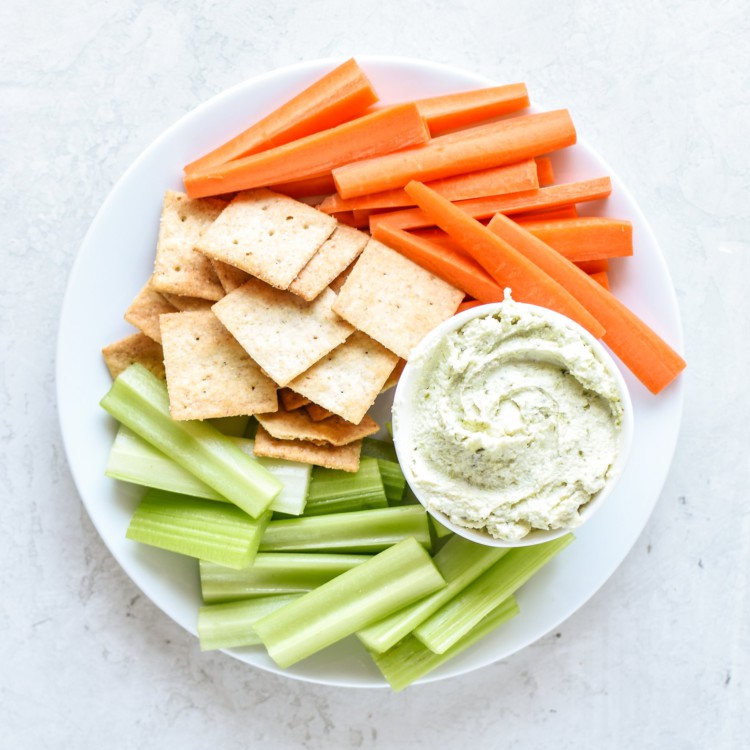 3Ingredient Pesto Goat Cheese Dip Project Meal Plan