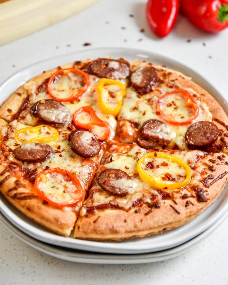 Sausage and Pepper Personal Pizzas - Project Meal Plan