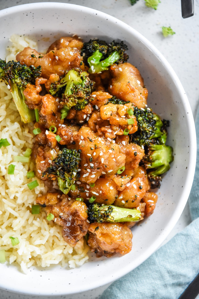 Air Fryer Trader Joe's Orange Chicken And Broccoli - Project Meal Plan