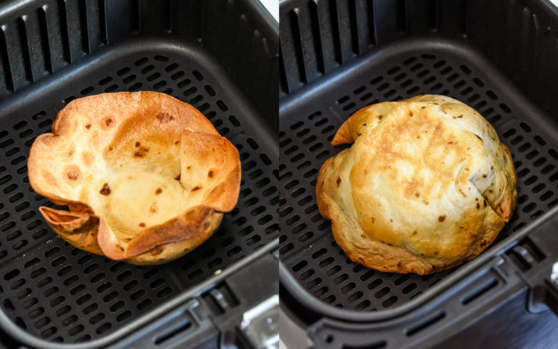 Air Fryer Flour Tortilla Bowls Project Meal Plan