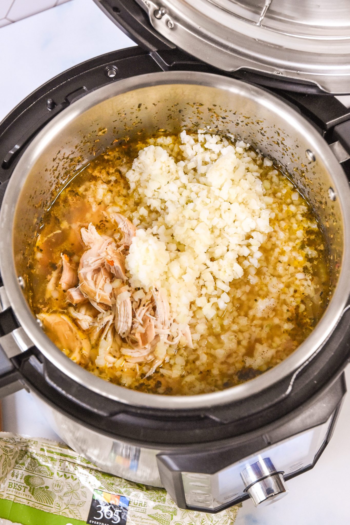 Instant Pot Ginger Chicken & Rice Soup Project Meal Plan