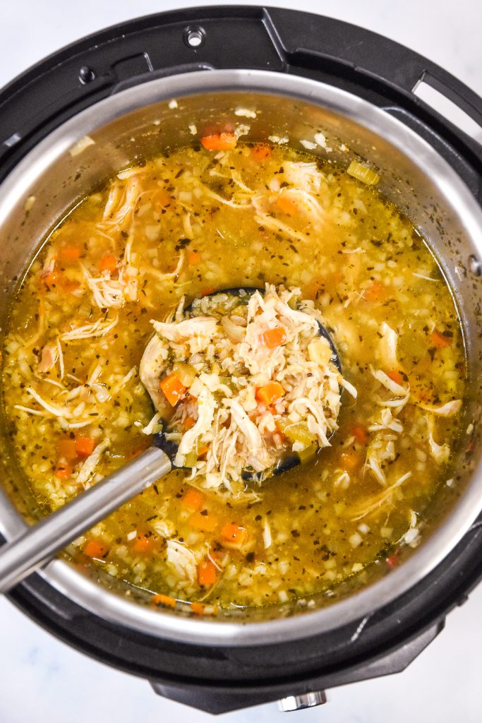 Instant Pot Ginger Chicken & Rice Soup Project Meal Plan