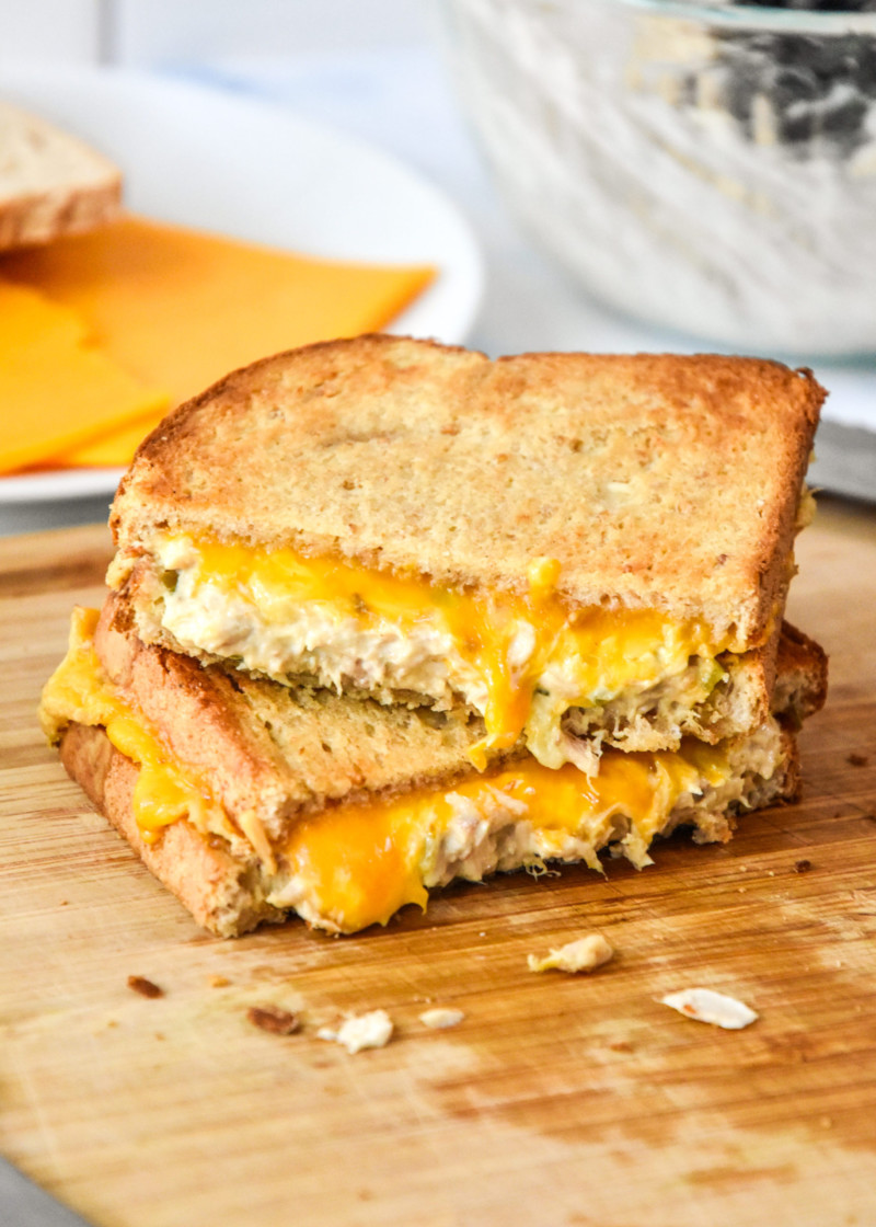 Air Fryer Tuna Melt - Project Meal Plan