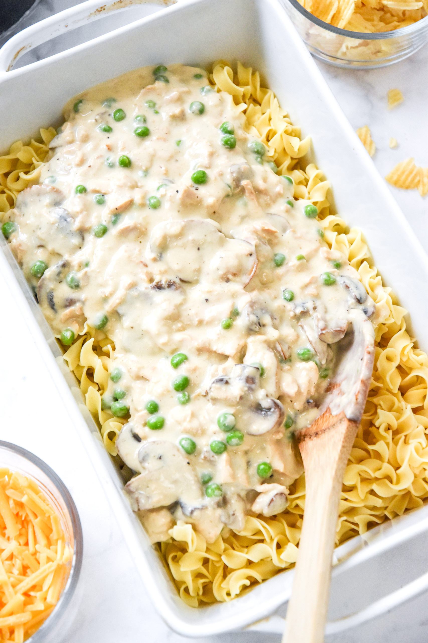 FreezerFriendly Tuna Noodle Casserole Project Meal Plan