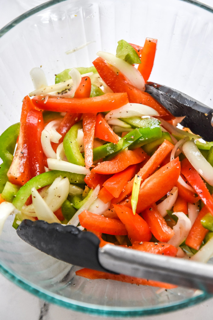 Air Fryer Sausage Dogs with Peppers and Onions Project Meal Plan