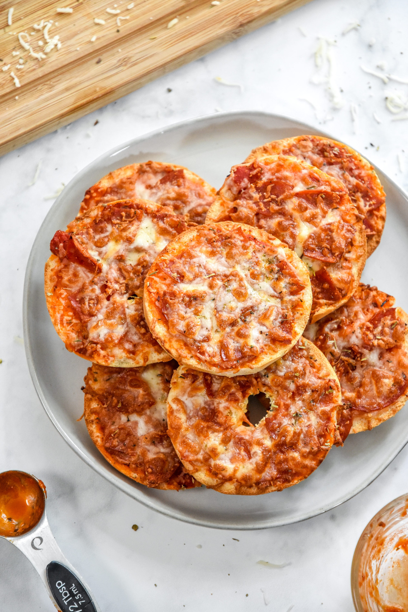 Air Fryer Homemade Pizza Bagel Bites Project Meal Plan