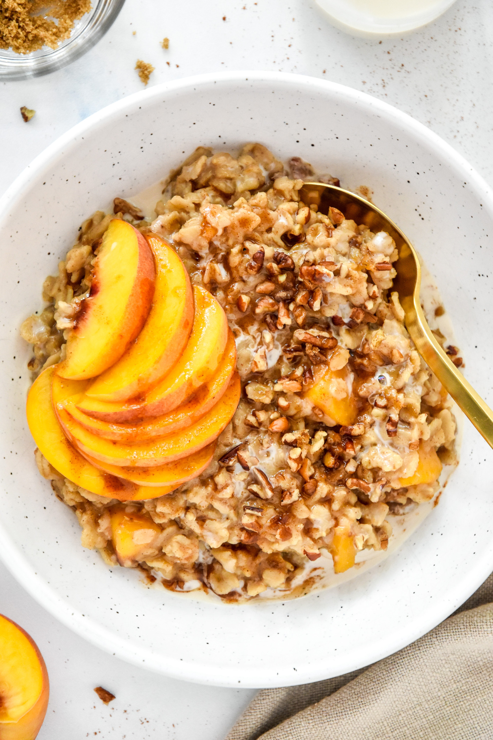 Peaches and Cream Oatmeal Project Meal Plan