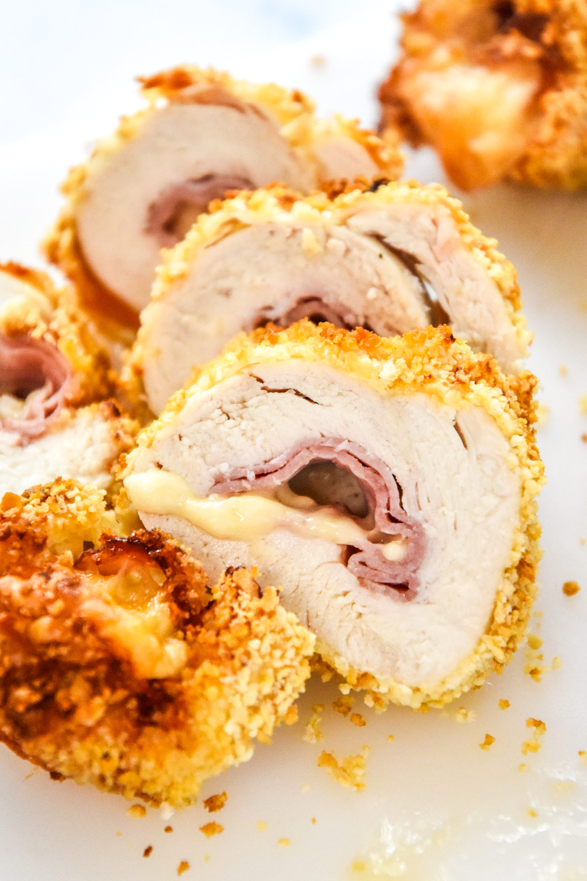 Air Fryer Chicken Cordon Bleu - FoodNetworkAi