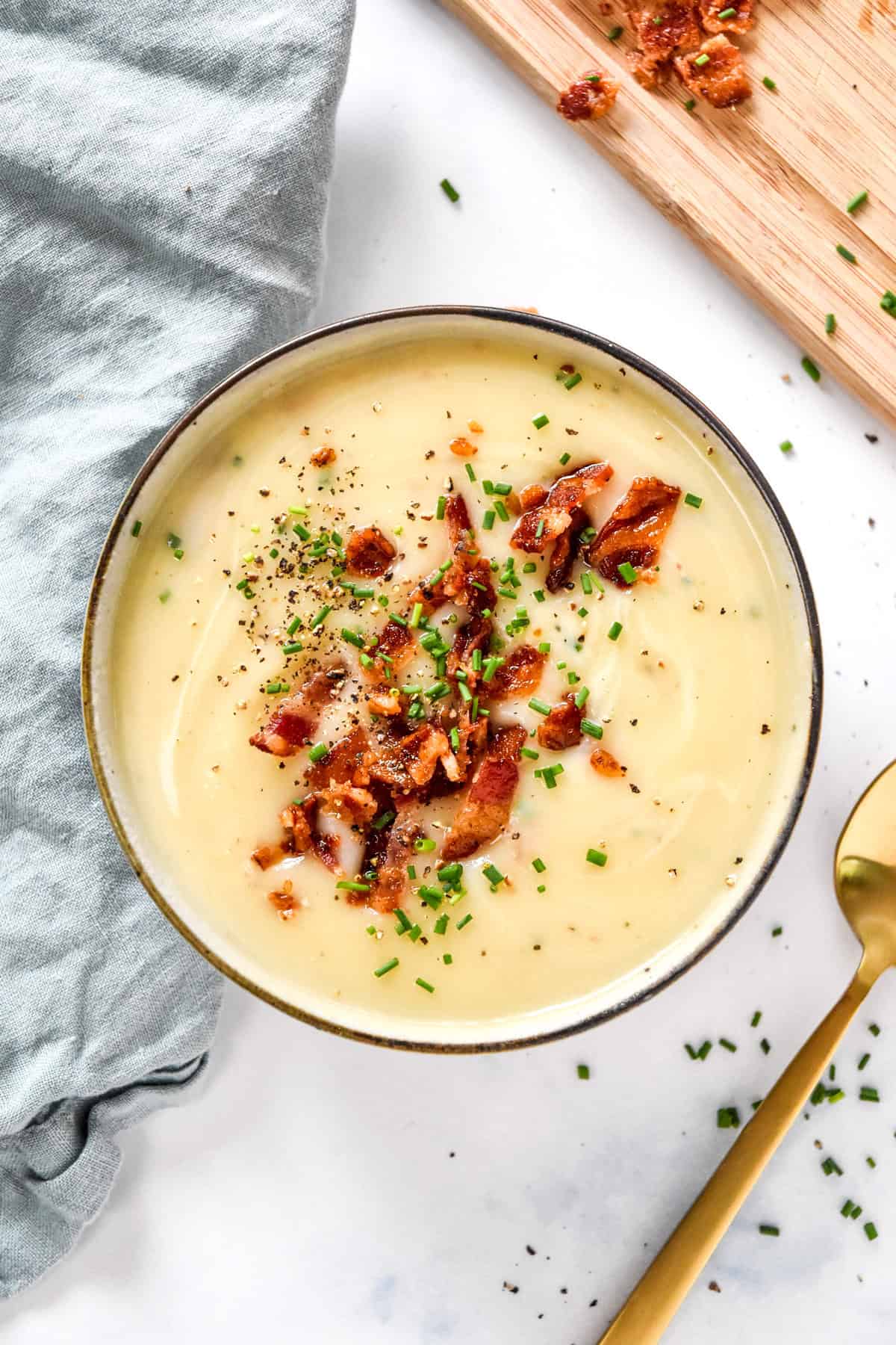 Creamy Potato Onion Soup